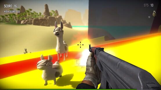 Screenshot Lama Drama FPS