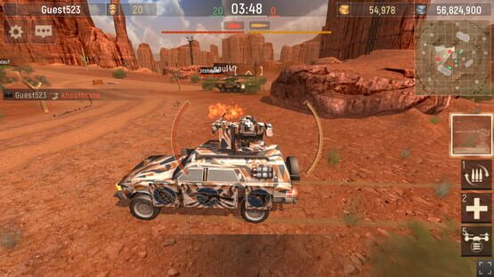 Screenshot Metal Force: Tank Games Online