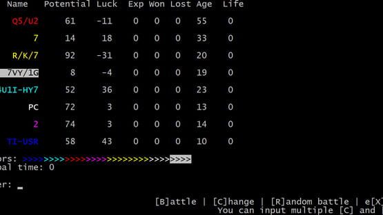 Screenshot W4RR-i/o-RS