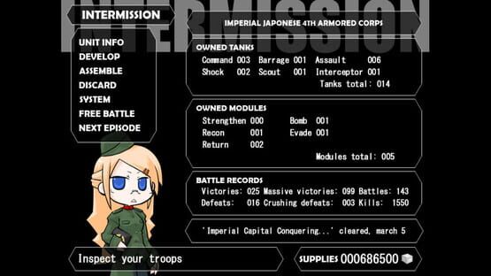 Screenshot War of the Human Tanks: Imperial Edition