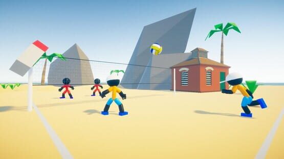 Screenshot Stickman Beach Volleyball Deluxe