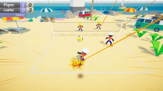 Screenshot Stickman Beach Volleyball Deluxe