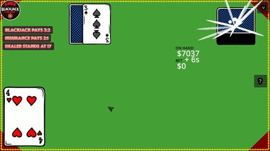 Screenshot Blackjack Simple