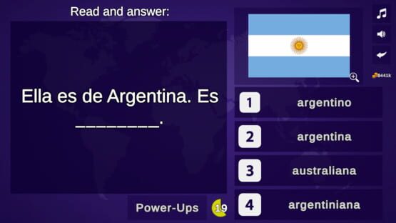 Screenshot Milliopoly: Language Quiz and Learning