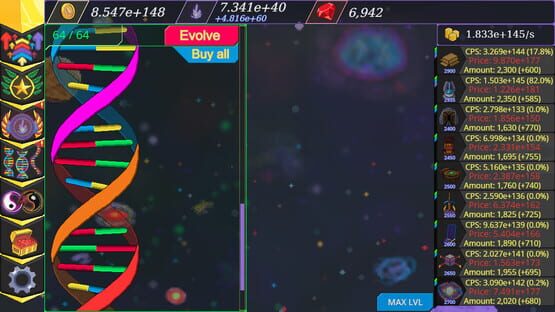 Screenshot Zero Idle