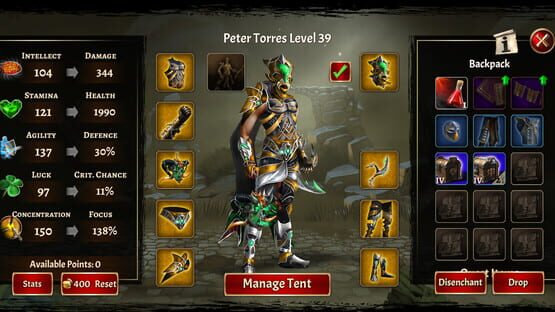 Screenshot Eterna: Heroes Fall