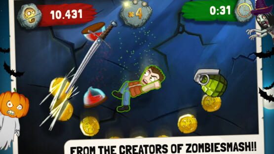Screenshot Zombie Swipeout