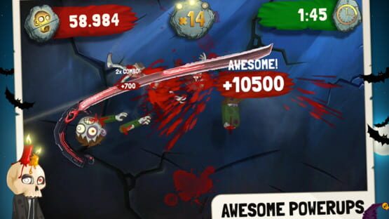 Screenshot Zombie Swipeout