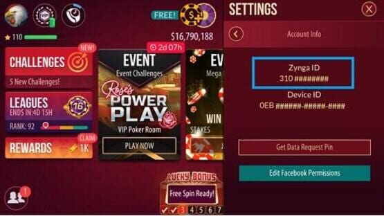 Screenshot Zynga Poker