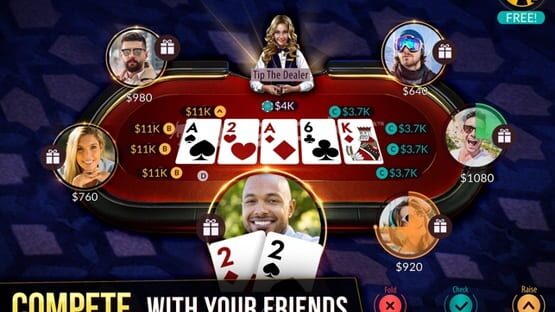 Screenshot Zynga Poker