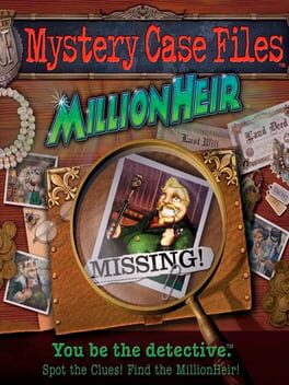 Cover Mystery Case Files: MillionHeir