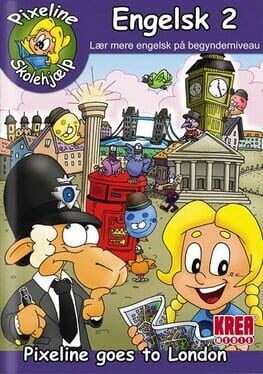 Cover Pixeline Skolehjælp: Engelsk 2 – Pixeline Goes to London