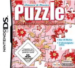 Cover Blumen & Muster Puzzle: Echter Puzzlespass für Unterwegs