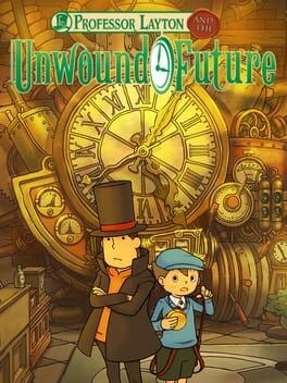 Cover Professor Layton and the Unwound Future