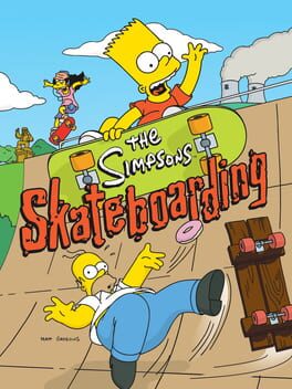 Cover The Simpsons Skateboarding