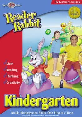 Cover Reader Rabbit Kindergarten: Bounce Down in Balloon Town